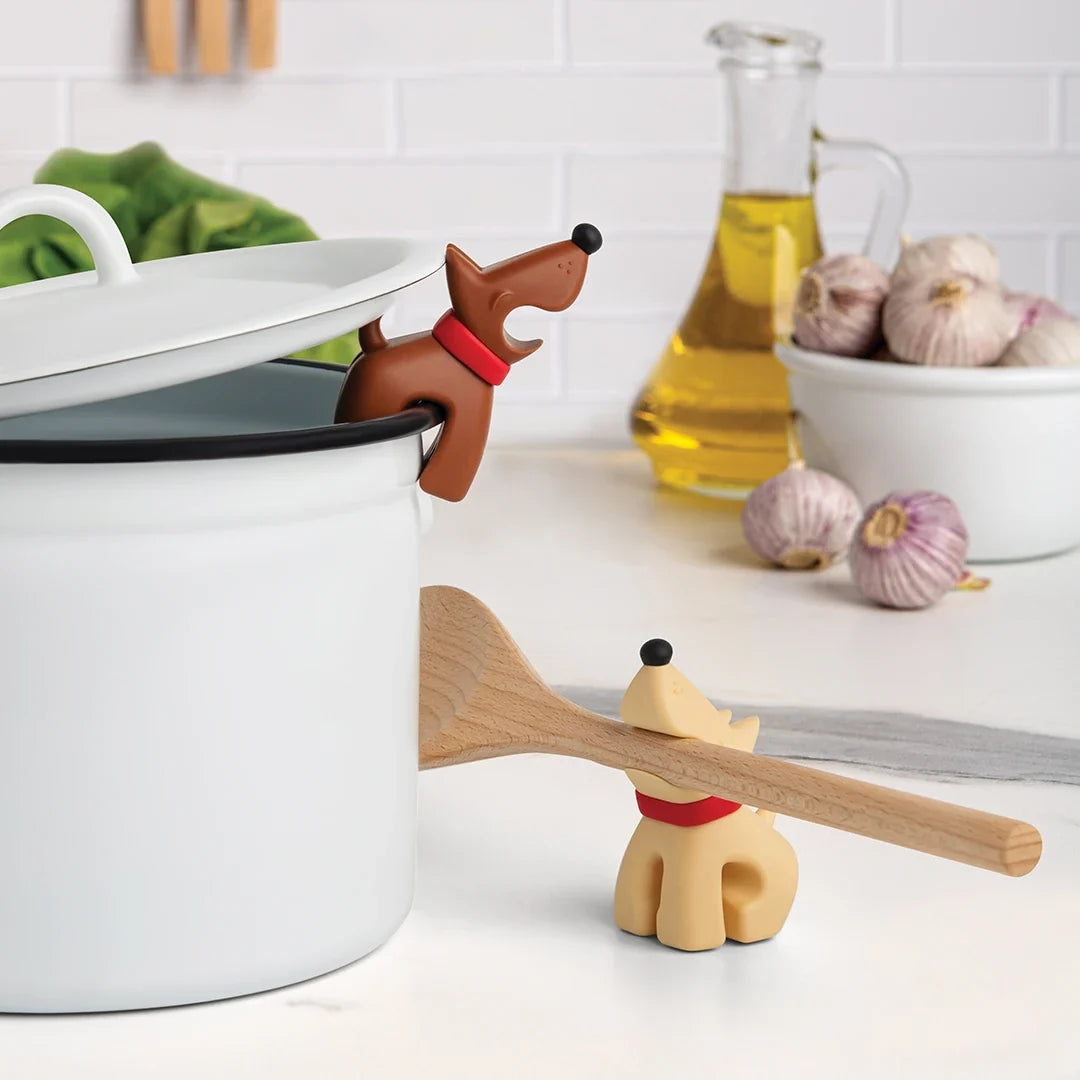 OTOTO Buddy Dog Spoon Holder & Steam Releaser
