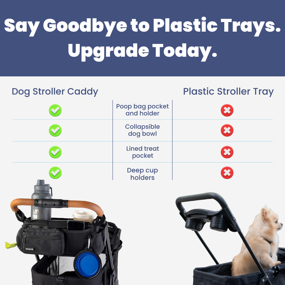 Rubyloo Dog Stroller Caddy Organizer