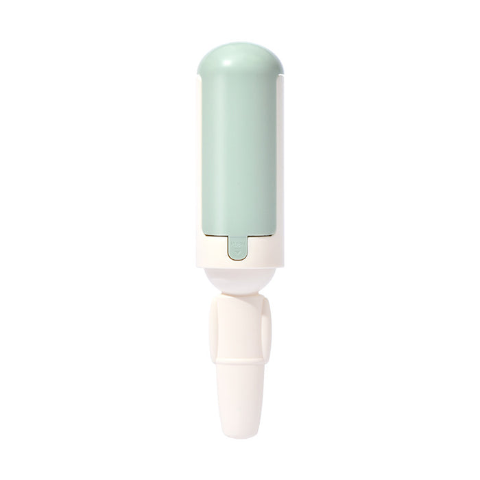 Reusable Fabric Hair-Removal Brush — White